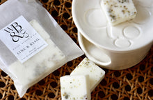 Load image into Gallery viewer, Lime & Basil Wax Melts - WHITE BLOOM & CO