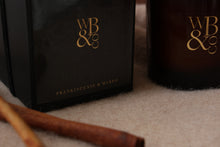 Load image into Gallery viewer, Frankincense &amp; Myrrh Amber Christmas Luxury Candle
