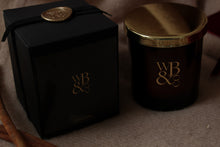 Load image into Gallery viewer, Fireside Amber Christmas Luxury Candle
