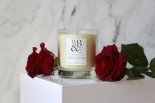 Load image into Gallery viewer, Peony &amp; Rose Scented Luxury Candle
